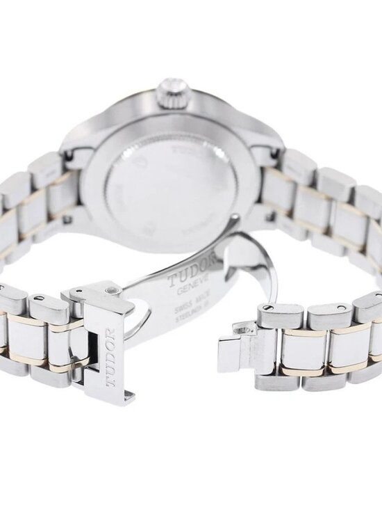 TUDOR style 12103 3P diamond YG2 tone gold Dial Automatic Ladies Watch_940381